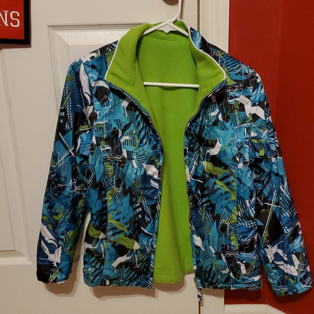 Girls Double layer ski jacket - Picture 3 of 5